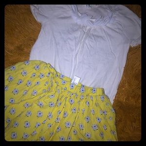 GAP skirt & GAP blouse